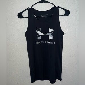 Under Armour Black Tank Top youth Large